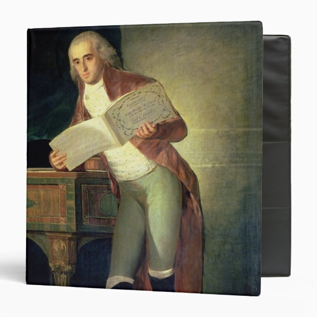 Francisco Jose de Goya y Lucientes | Don Jose Alva Binder (Front/Inside)