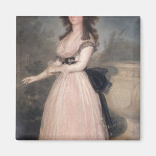 Francisco Jose de Goya y Lucientes Dona Tadea Ar Magnet