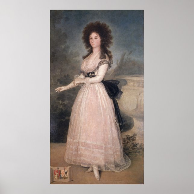 Francisco Jose de Goya y Lucientes | Ms Dona Tadea Poster (Front)