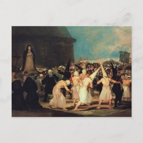 Francisco Jose de Goya y Lucientes  Procession of Postcard