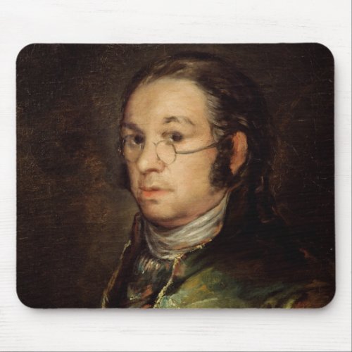 Francisco Jose de Goya y Lucientes  Self Portrait Mouse Pad