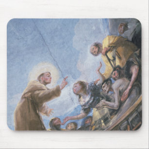 Francisco Jose de Goya y Lucientes St. Anthony P Mouse Pad