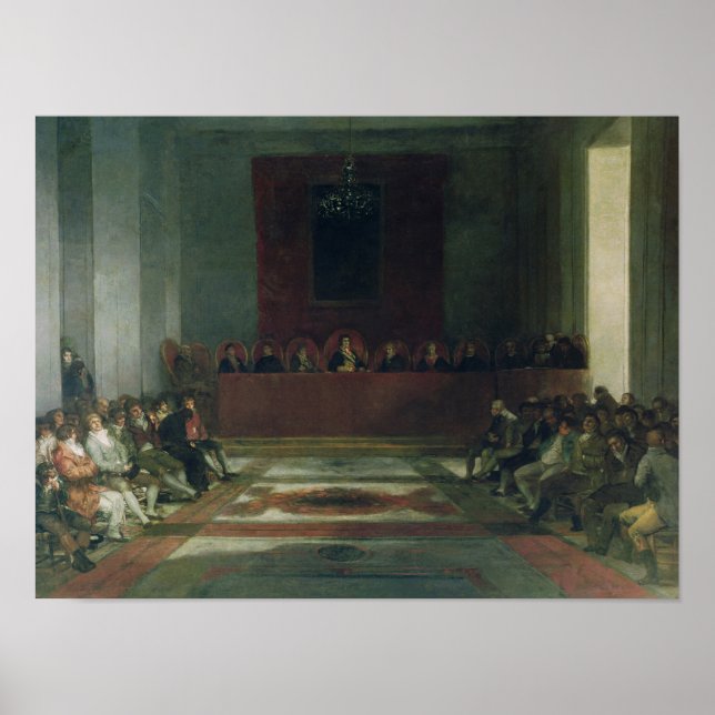Francisco Jose de Goya y Lucientes | The Junta of  Poster (Front)