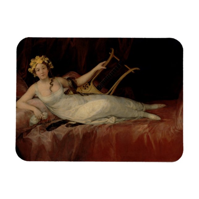 Francisco Jose de Goya y Lucientes | The Marquesa  Magnet (Horizontal)