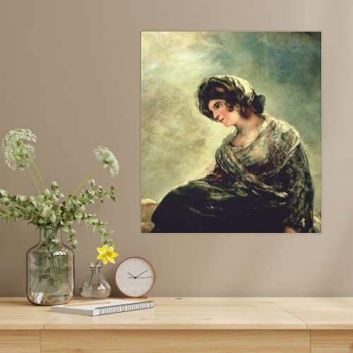 Francisco Jose de Goya y Lucientes  The Milkmaid  Canvas Print