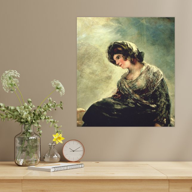 Francisco Jose de Goya y Lucientes | The Milkmaid  Canvas Print (Creator Uploaded)