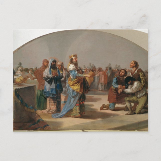Francisco Jose de Goya y Lucientes | The Parable o Postcard (Front)