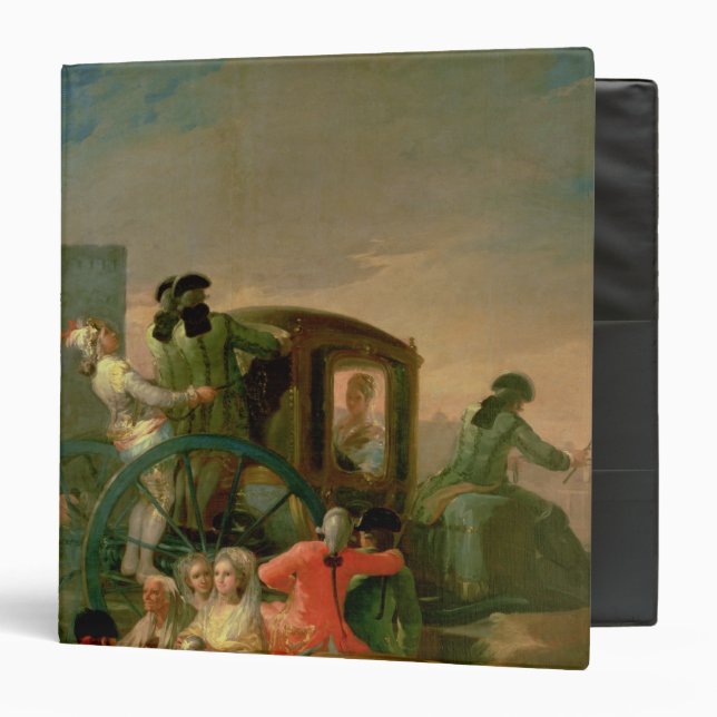 Francisco Jose de Goya y Lucientes | The Pottery V 3 Ring Binder (Front/Inside)