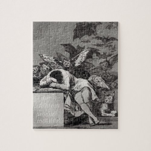 Francisco Jose de Goya y Lucientes  The Sleep of  Jigsaw Puzzle