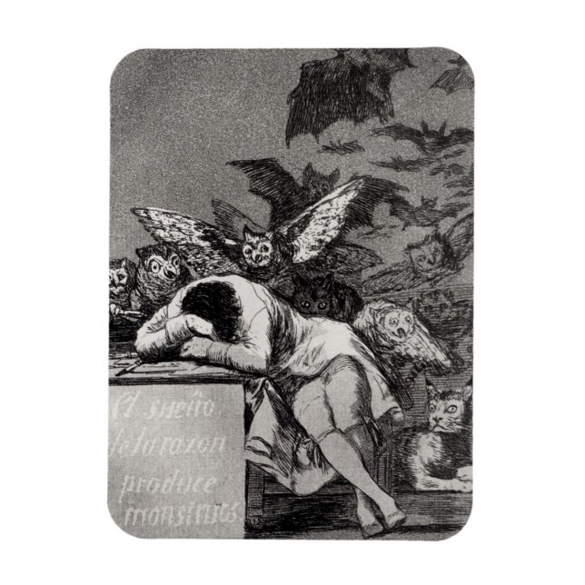 Francisco Jose de Goya y Lucientes | The Sleep of  Magnet (Vertical)
