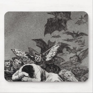 Francisco Jose de Goya y Lucientes   The Sleep of  Mouse Pad