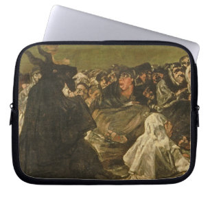 Francisco Jose de Goya y Lucientes The Witches' Laptop Sleeve