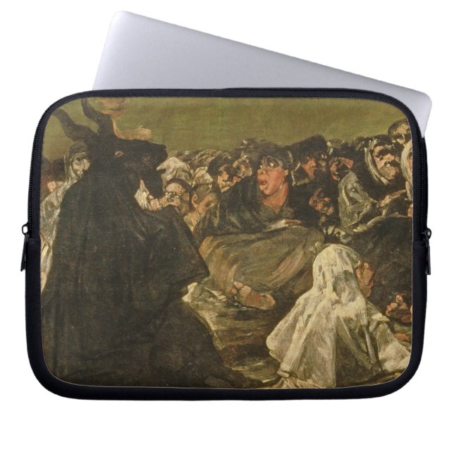 Francisco Jose de Goya y Lucientes | The Witches'  Laptop Sleeve (Front)