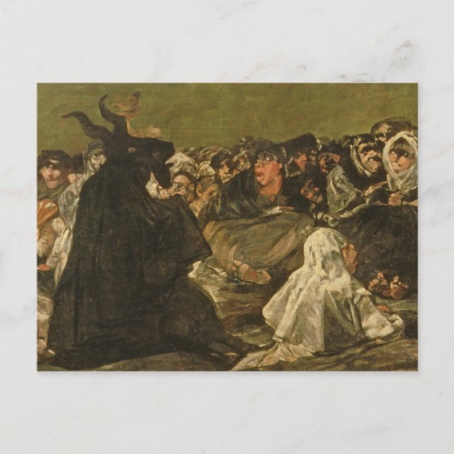 Francisco Jose de Goya y Lucientes | The Witches'  Postcard (Front)