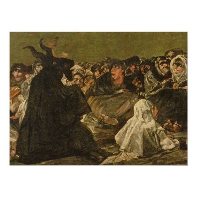 Francisco Jose de Goya y Lucientes | The Witches'  Poster (Front)