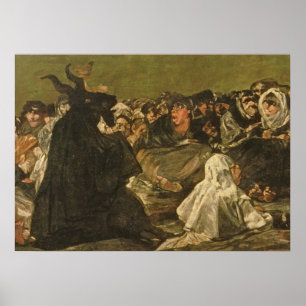 Francisco Jose de Goya y Lucientes The Witches' Poster