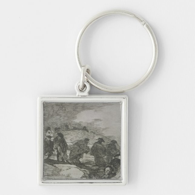 Francisco Jose de Goya y Lucientes | They do not k Keychain (Front)
