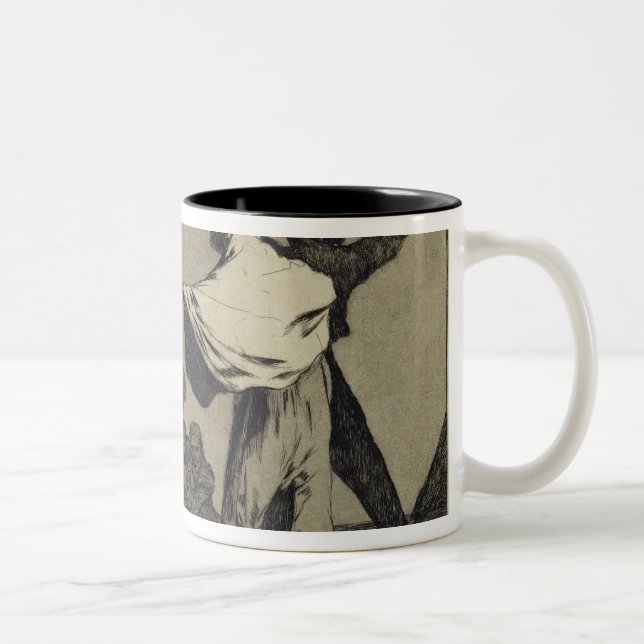 Francisco Jose de Goya y Lucientes | Well known Fo Two-Tone Coffee Mug (Right)