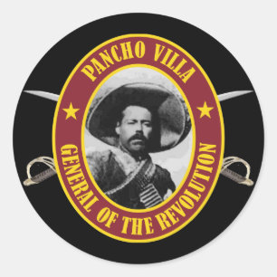 Francisco "Pancho" Villa Classic Round Sticker