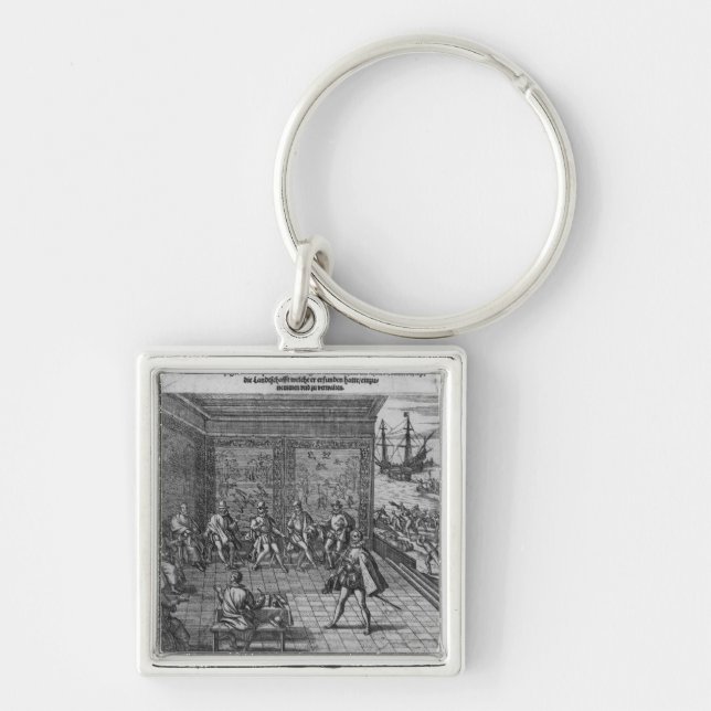 Francisco Pizarro Keychain (Front)