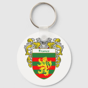 Franco Coat of Arms (Mantled) Keychain
