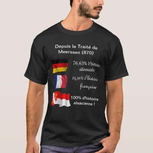 Franco_German_Alsatian T_Shirt black