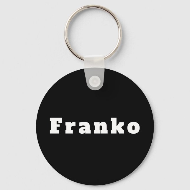 Franco Keychain (Front)