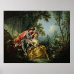François Boucher The Four Seasons: Spring Frühling Poster