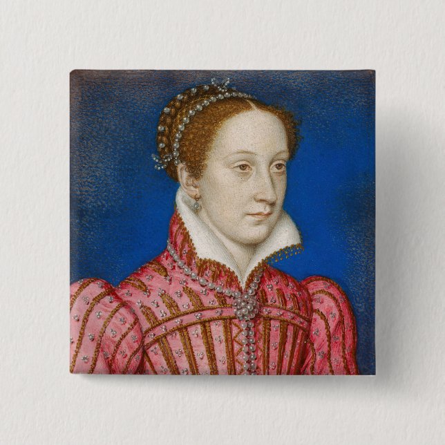 Francois Clouet - Mary, Queen of Scots Button (Front)