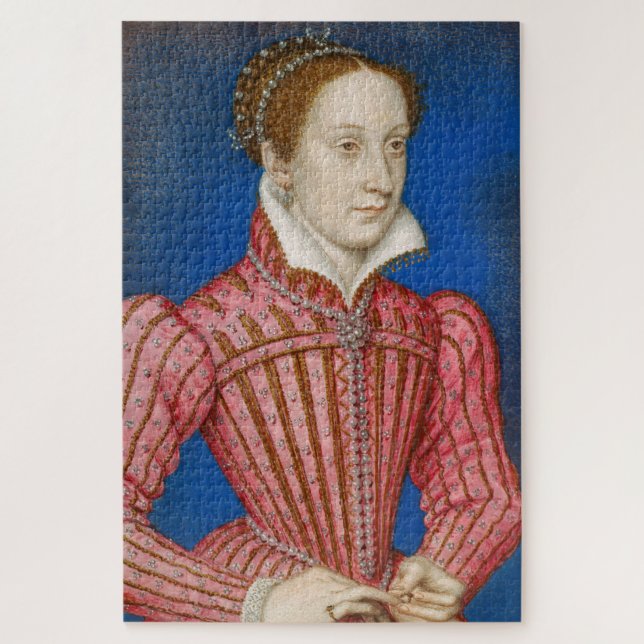 Francois Clouet - Mary, Queen of Scots Jigsaw Puzzle (Vertical)