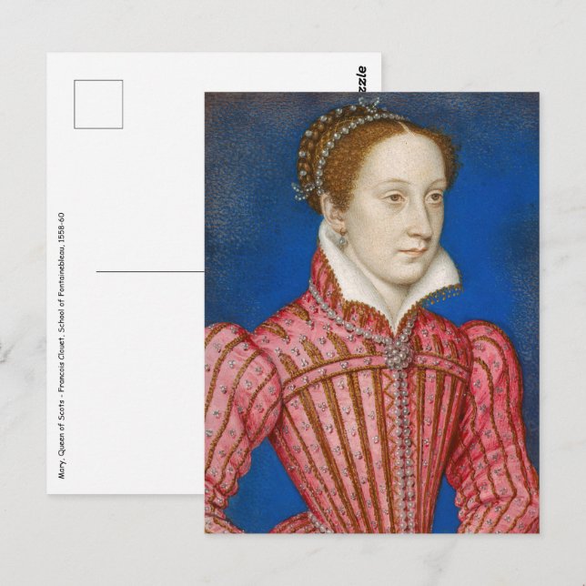 Francois Clouet - Mary, Queen of Scots Postcard (Front/Back)