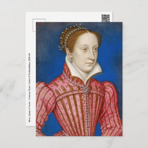 Francois Clouet _ Mary Queen of Scots Postcard