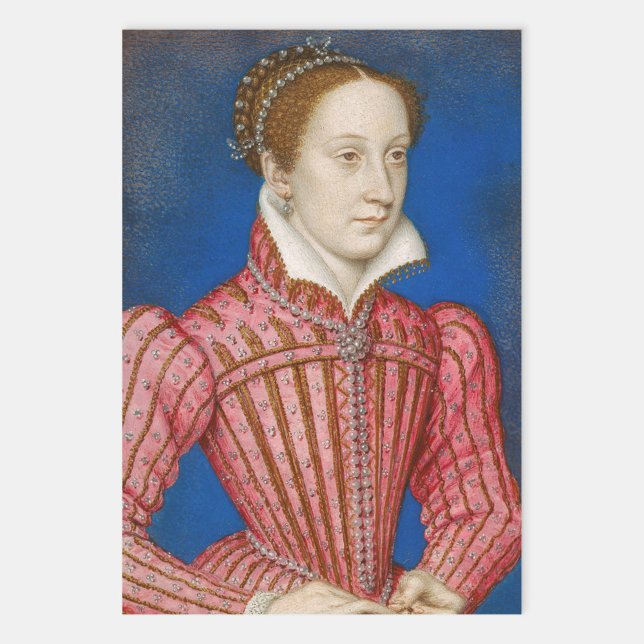 Francois Clouet - Mary, Queen of Scots Wrapping Paper Sheets (Creator Uploaded)