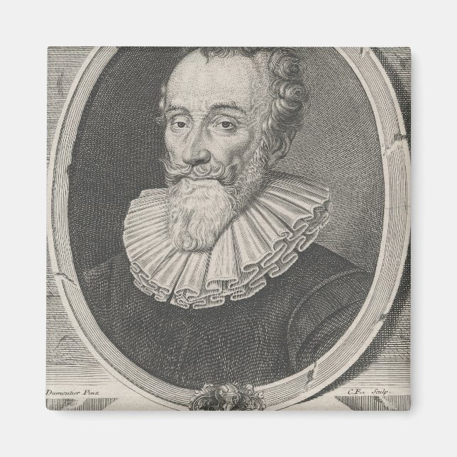 Francois de Malherbe Magnet (Front)