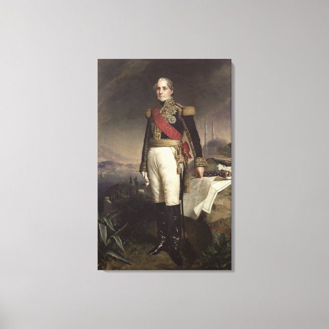 Francois-Horace  Count Sebastiani, 1841 Canvas Print (Front)