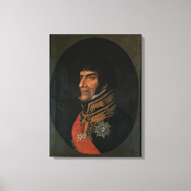 Francois Lefebvre  Duke of Dantzig Canvas Print (Front)