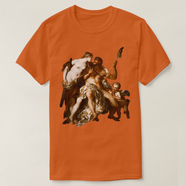 Francois Lemoine Heracles and Omphale T-Shirt (Design Front)