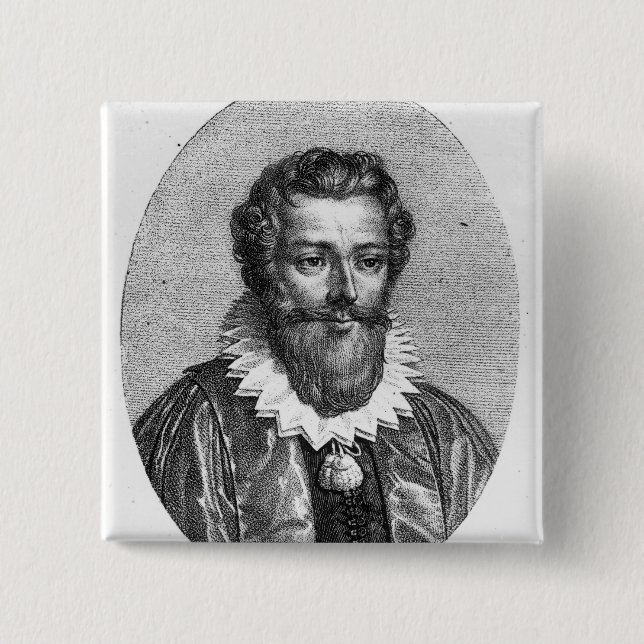 Francois Viete Pinback Button (Front)