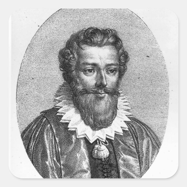 Francois Viete Square Sticker (Front)