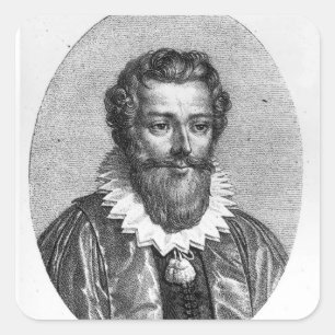 Francois Viete Square Sticker