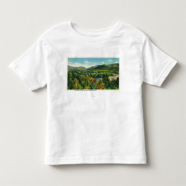 Franconcia Notch & Pemigewasset Valley Toddler T-shirt (Front)