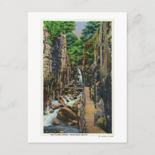 Franconia Notch State Park Postcard