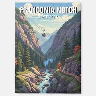 Franconia Notch State Park Travel Magnet