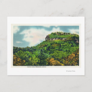 Franconia Notch State Park View of Indian Head Postcard
