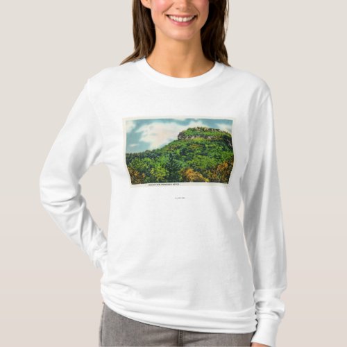 Franconia Notch State Park View of Indian Head T_Shirt