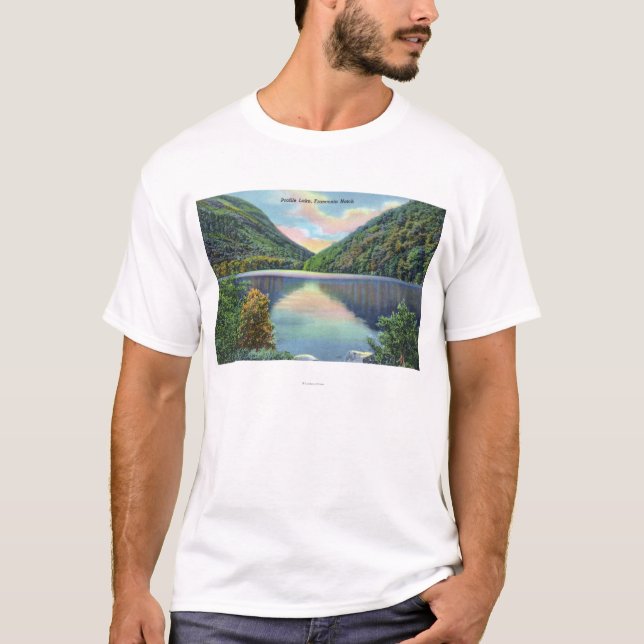 Franconia Notch View of Profile Lake T-Shirt (Front)