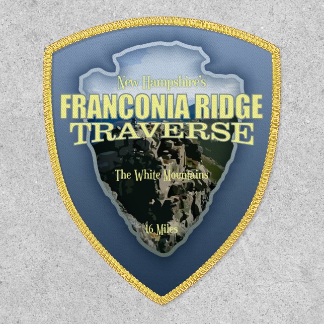 Franconia Ridge (arrowhead)  Patch (Front)