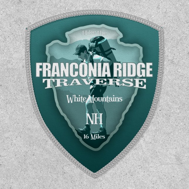 Franconia Ridge Traverse (arrowhead T)  Patch (Front)