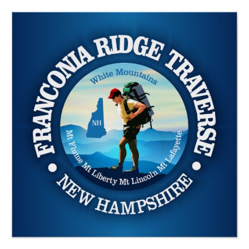 Franconia Ridge Traverse C Poster