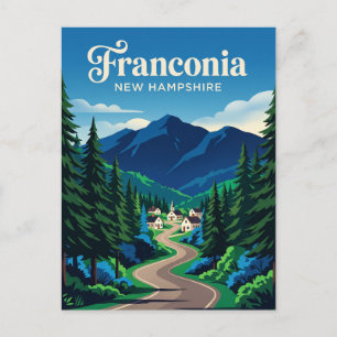 Franconia USA Postcard